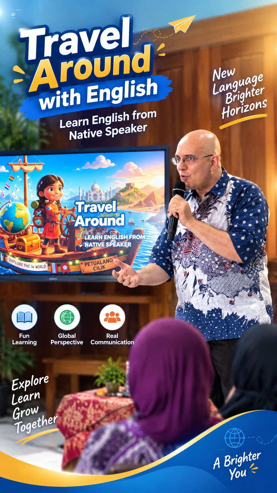 Travel Around with English Rajawali Edukasi